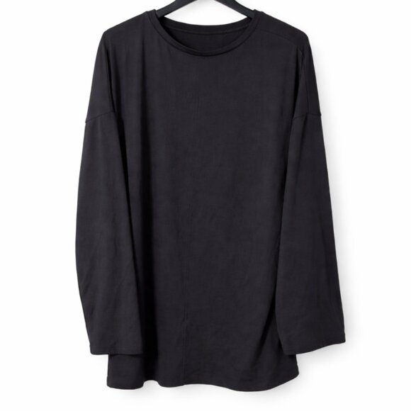 Banana Republic Womens Large Black Long Sleeve Oversized Knit Sweater - Picture 3 of 4